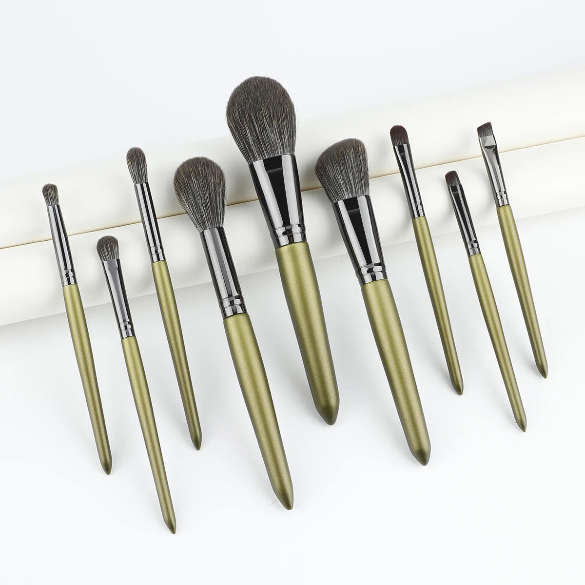 RANCAI 9PCS Makeup Brushes Set Eye Shadow Foundation Powder Contour Makeup Brush Cosmetic Beauty Tool Kit Free Shipping