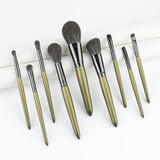 RANCAI 9PCS Makeup Brushes Set Eye Shadow Foundation Powder Contour Makeup Brush Cosmetic Beauty Tool Kit Free Shipping
