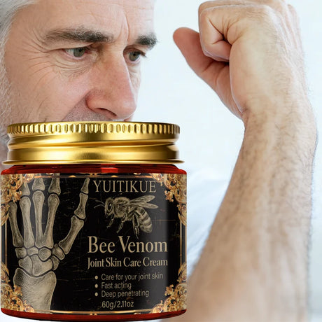 Bee venom joint skin care cream, cares for your joint skin with fast-acting deep penetration, suitable for all skin types