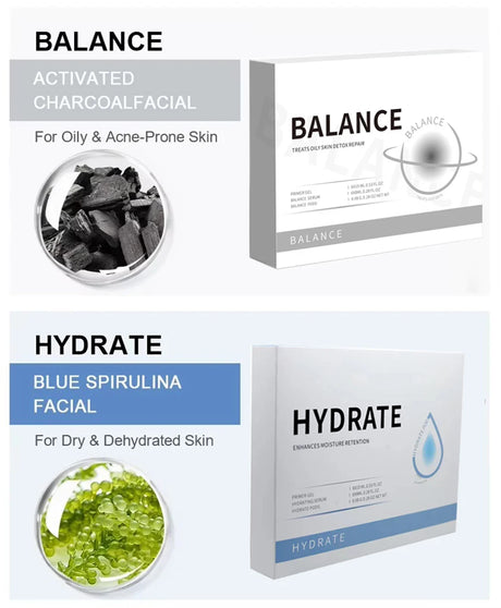 7 Types Oxygen Jet Spa Capsule Serum Gel Facial CO2 Oxygen Bubble Machine Facial Massage Exfoliate Rejuvenation Beauty Device
