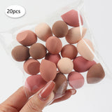 10/20/30/50/100Pcs Mini Makeup Sponge, Expands When Exposed to Water, Suitable for All Skin Types