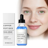 Copper Titanium Essence Hyaluronic Acid Serum For Sensitive Dry Moisturizing Brightening Soothing Face Skin Care Essence