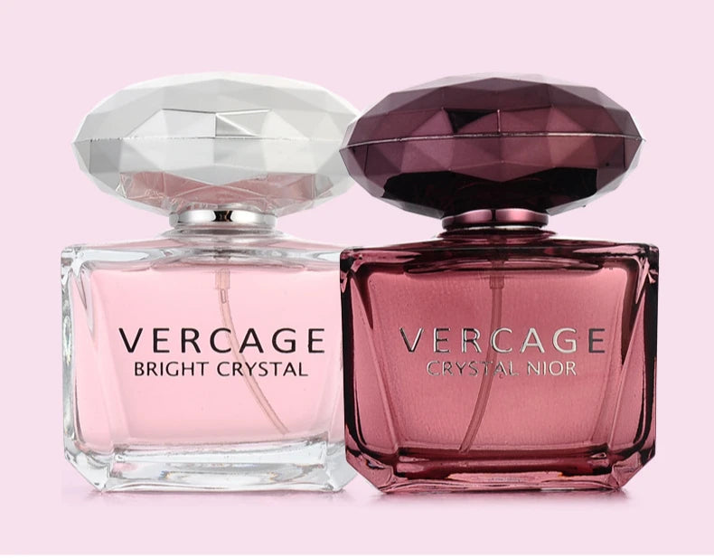 Luxury Brand Lasting Fragrance 50ml Women Body Spray Perfume Floral Scent Pheromone Perfumes  Crystal Diamond Sweet Love Crystal