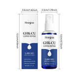 Ghk-Cu Copper Peptide for Hair Growth Scalp Serum Moisturizer Spray Fast-Absorbing Softness Shine Advanced Regrowth Treatment