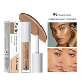 Dark Circles Acne Marks Cover Matte Face Concealer Brighten Skin Tone Repair Makeup Cosmetic for Women Daily