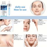 SUYARUN Anti-Aging Peptide Serum | GHK-Cu & SNAP-8 Formula for Day & Night Firming Treatment.