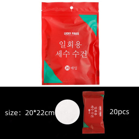 Disposable Cotton Pads Portable Travel Compressed Face Towel Wet Wipe Washcloth Napkin Outdoor Moistened Tissues Make Up Tools