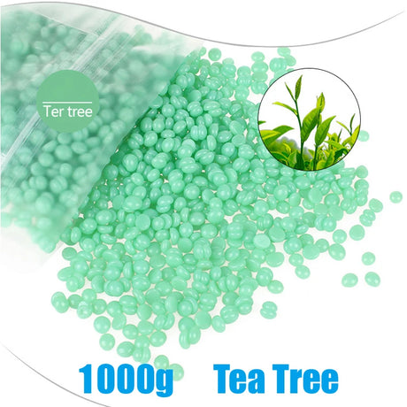 1000g/400g/50g Hot Wax Hair Removal Depilatory Waxing Wax Beads For Wax Heater Painless for Body Hairs Removal Beans