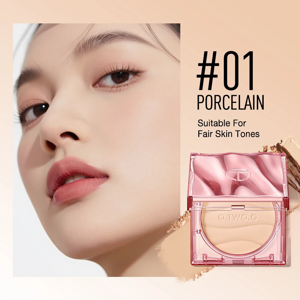 2in1 Setting Sun Protection Weightless Matte Powder Long Lasting High Concealer Power Waterproof Oil Free Compact