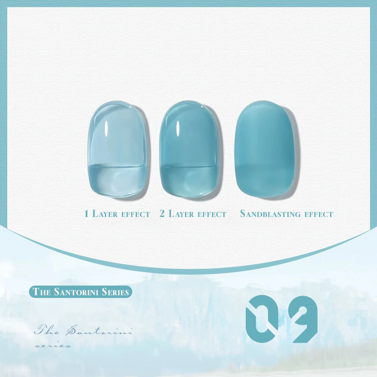 MN 12ML Selling Mint Mambo Gel Nail Polish ilky Green Blue-green Series Gel Polish Blue Nails Green Nail Summer Nail Spring Nail