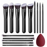 NEW 14PCS Makeup Brushes Set Soft Fluffy Foundation Blush Powder Eyeshadow Blending Female Cosmetics Beauty Tool Christmas Gift