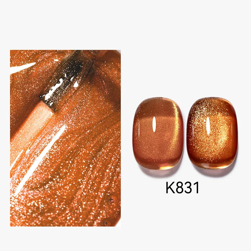 MAYCHAO Cat Eye Magnetic Gel Nail Polish Glitter Effect Semi Permanent Soak Off UV Gel Varnish Manicure For Nail Art