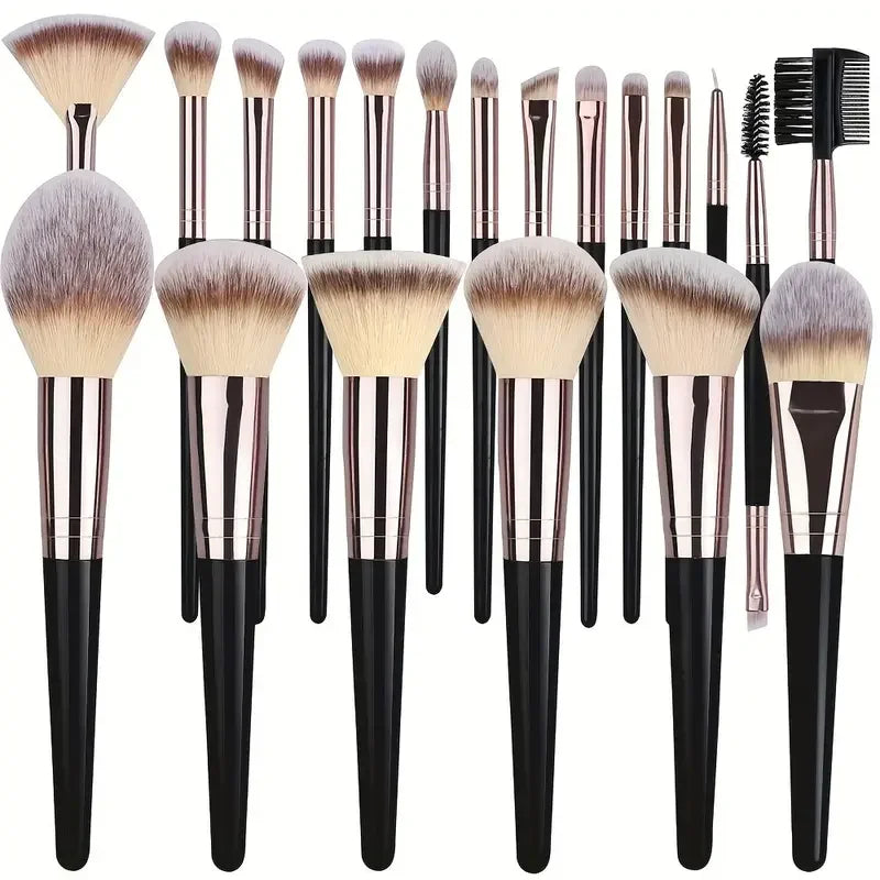 Professional 3/20PCS Makeup Brushes Set Soft Fluffy Eyeshadow Foundation Concealer Blending Blush Brush Kabuki Women Beauty Tool