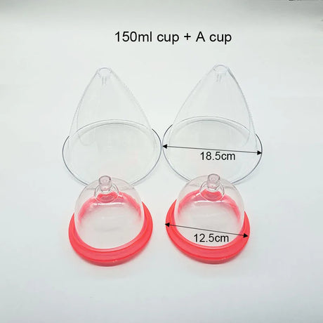 Electric Chest Massage Machine Vacuum Suction Breast Enlargement Device Buttock Firm Lifting Cupping Butt Enhancer Pump Cup