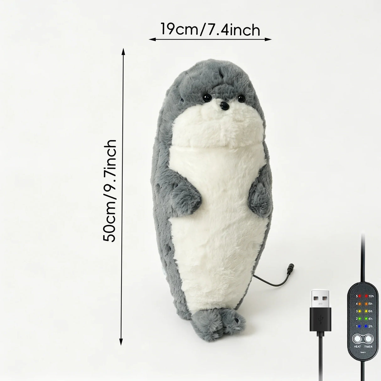 Electric Heating Pad for Period Cramps Plush USB Powered Menstrual Heating Pad Neck Shoulder Pain Relief Gift for Women Wife