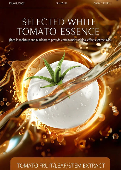 300ml White Tomato Bath Oil Body Cleaning Moisturizing Skin Dirt Remover Smooth Shower Gentle Nourishes Oils For Bath Daily Care