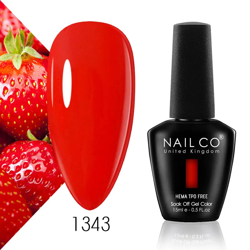 NAILCO 15ml HEMA FREE TPO FREE Top Base Coat Nail Gel Polish Supplies Vernis Semi Permanent Nail Art Manicure Gel Ongle UV Nails
