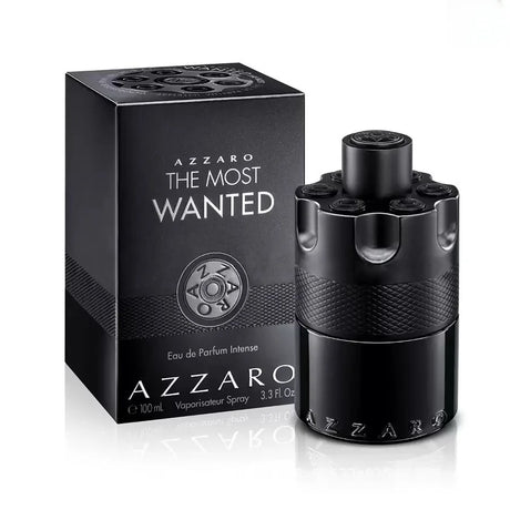 Azzaro The Most Wanted Intense Men's Eau De Parfum Collection For Men & Women, Top Selling EDT/EDP Fragrances | Chrome, Wanted, Chrome Extreme & More Deep Woody Spicy Warm Fragrance 100ml 3.4oz
