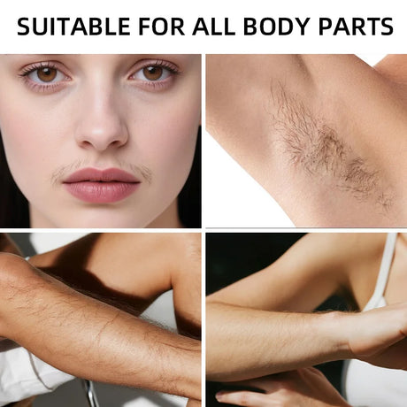 YUITIKUE intimate area hair removal cream, painless and healthy hair removal agent, unisex body care product