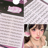 6-7mm ACE Dense Cat Korean Lower Eyelashes Air Fairy Fake Eyelash Segmented Natural Under Lashes Extension Manga Eye Makeup Tool