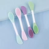 Bear Silicone Double Head Face Mask Brush Facial Exfoliate Blackhead Removal Cleanser Brush Mud Film Facial Brush Skin Care Tool