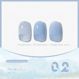 MN 12ML Selling Mint Mambo Gel Nail Polish ilky Green Blue-green Series Gel Polish Blue Nails Green Nail Summer Nail Spring Nail