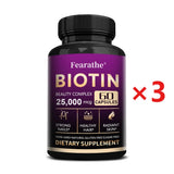 Biotin | Collagen | Keratin Supplement - Hair Growth Support, Skin & Nails, Antioxidant, Increase Skin Elasticity