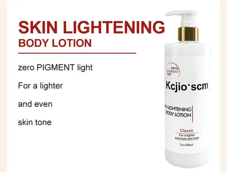 500ml Fast Whitening Cream For Dark skin Kojic Sen Moisturizing Lightening Body Lotion Skin Care for Flawless Even Skin Tone