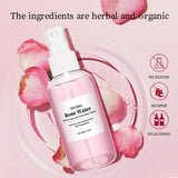 ENVISHA Rose Water For Face Facial Toner Organic Rose Petals Essence Moisturizing Serum Refresh Elastic Shrink Pores Skin Care