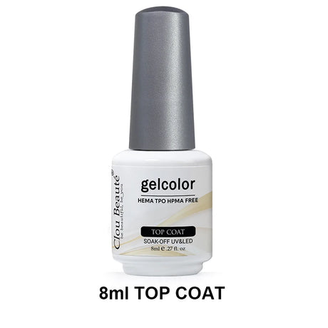 Clou Beaute Gel Color Hema TPO Free 15ml Gel Nail Varnish Soak Off UV Gel Polish Nail Art Manicure Lacquer Nail Art Jelly Gel