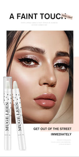 Glitter Eyeshadow High Gloss Pen Matte Diamond Highlighter Pen Waterproof Brighten Silkworm Makeup Pencil Shiny Eyelids Cosmetic