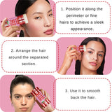 WOZUTUNT 75g Wax Stick with Styling Comb for Natural Hair and Wig Long-Lasting Hold Solid Wax Cream Multi-Functional Hair Pomade