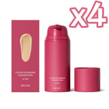 Liquid Foundation SPF 15 Color Changing Concealer Cover Face Blemishes Fine Lines Facial Foundation Natural Beauty Makeup Cream