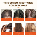 PURC Hair Shampoo Conditioner Hair Growth Oil Sets Smoothing Hair Loss Treatment Repair Damamged Nourish Hair Care Products