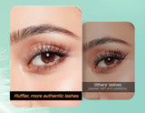 Individual Lashes Cluster C Curl Mix Lash Clusters 3D Wispy DIY Eyelash Extension 0.1mm Super Thin Band Resuable Natural Lashes