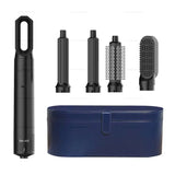 5 in 1 Hair Styler Powerful Fast Drying Ionic Hair Dryer High Speed Hot Comb Brush Set Professional Hair Straightener
