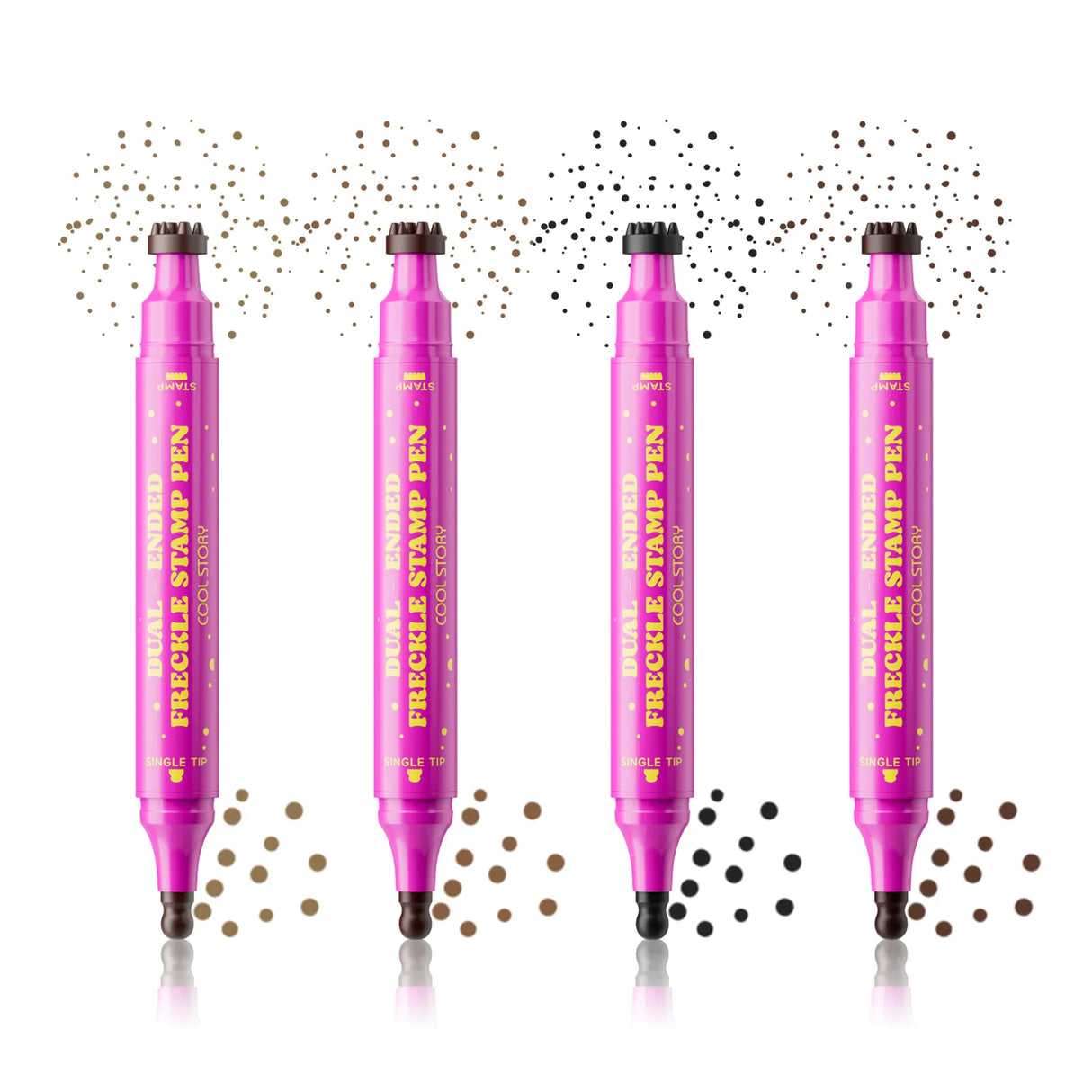 Double Eyeliner Freckles Pen All-in-One Natural Waterproof Lasting Seal Spot Pen Natural Simulation