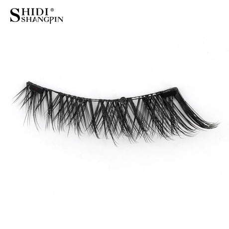 1 Pair Magnetic Eyelashes Set Reusable Easy to Use Eyelash Extension Tools Natural Curler False Eyelashes With Magnetic Tweezers