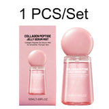 2026 New Collagen Peptide Jelly Serum Mist Hydrating Face Spray Plumping Smoothing Brighten Firming Moisturizing Glow Skin 50ml