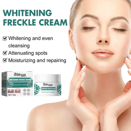 Whitening Freckle Cream Effectively reduces dark spots Brightens and revitalizes dull skin  Hydrates and nourishes the skin