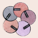 5Pcs Soft Skin Makeup Remover Polyester Facial Cleaning Tool Cosmetic Remover For Men And Women Beauty Tool