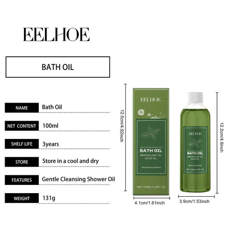 Olive Bath Oil Anti Dry Skin Softening Moisturizing Body Cleansing Remove Dirt Nourish Bath Essential Oil Body Care Shower Oil