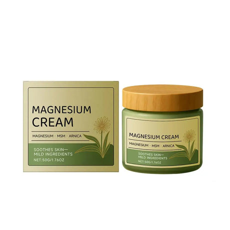 Magnesium Cream for Muscle & Nerve-Relief Moisturizing Body Massage Creambody Care and Moisturizing 2-in-1 Daily Care