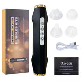 New Design - Portable CO2 Oxygen Bubble Pen Rechargeable Exfoliate Device Handheld Facial Clean Machine SPA Beauty Capsules