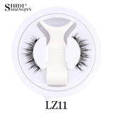 1 Pair Magnetic Eyelashes Set Reusable Easy to Use Eyelash Extension Tools Natural Curler False Eyelashes With Magnetic Tweezers
