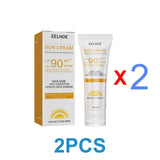 Facial Cream Sunscreen SPF 90 Brighten Sun Cream For Face Body Oil Control Moisturizer Daily Sunblock Skin UV Protective Lotion
