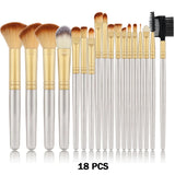 10-32PCS Makeup Brush Set Soft Fluffy Powder Foundation Contour Blush Concealer Eye Shadow Blending Makeup Kit Women Beauty Tool