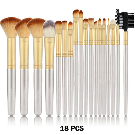 10-32PCS Makeup Brush Set Soft Fluffy Powder Foundation Contour Blush Concealer Eye Shadow Blending Makeup Kit Women Beauty Tool