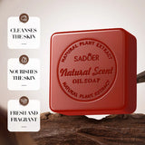 Sandalwood Handmade Soap for Women Deep Cleansing Body Whitening Essential Oil Shaving Soap Skin Lightening Foam Cleaner