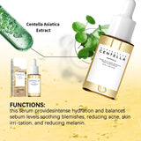 Centella Asiatica Soothing Serum 55ml - Madagascar Formula Calms Sensitive Skin, Supports Acne Care & Deeply Moisturizes.